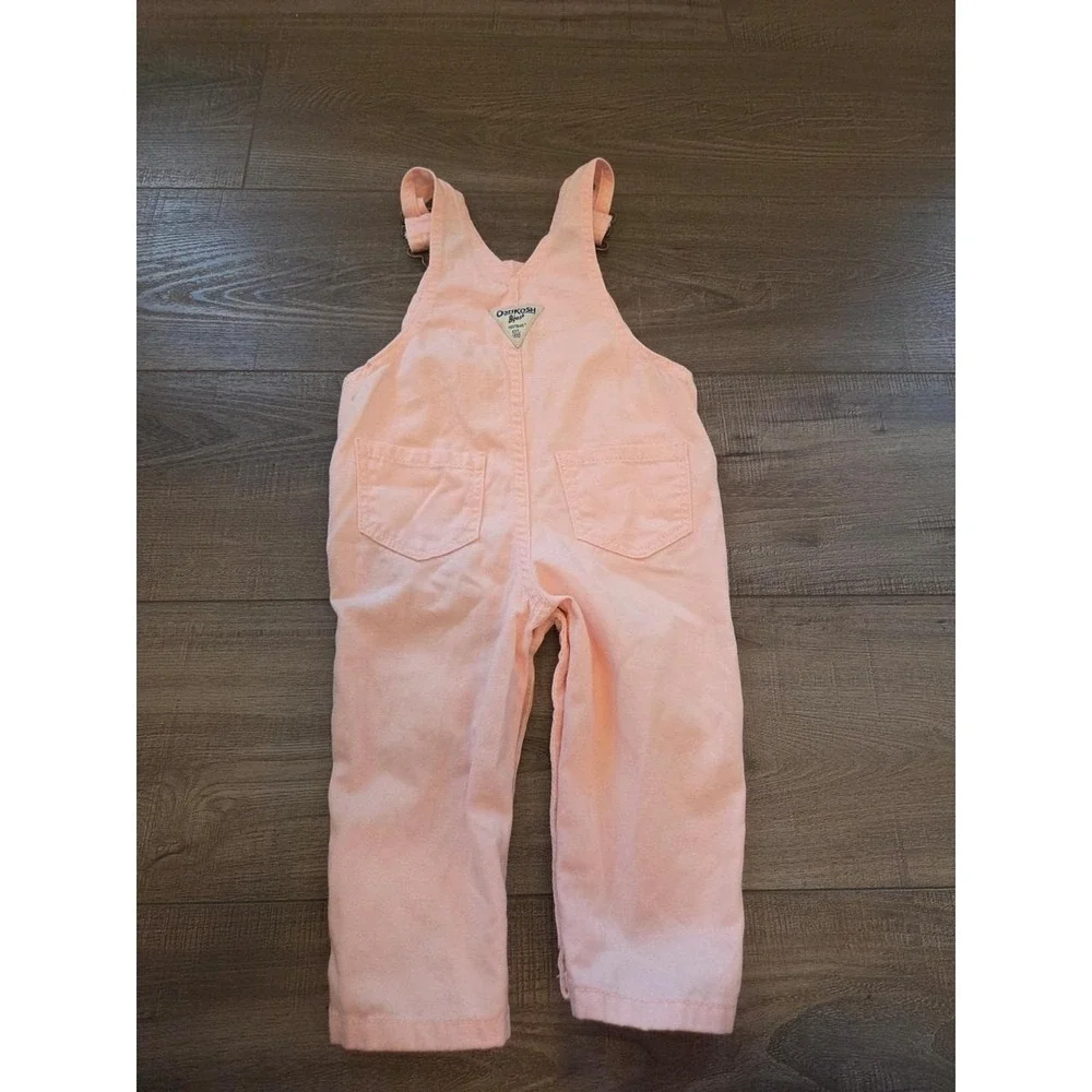 Oshkosh B'gosh baby girl overalls 12‎ mos